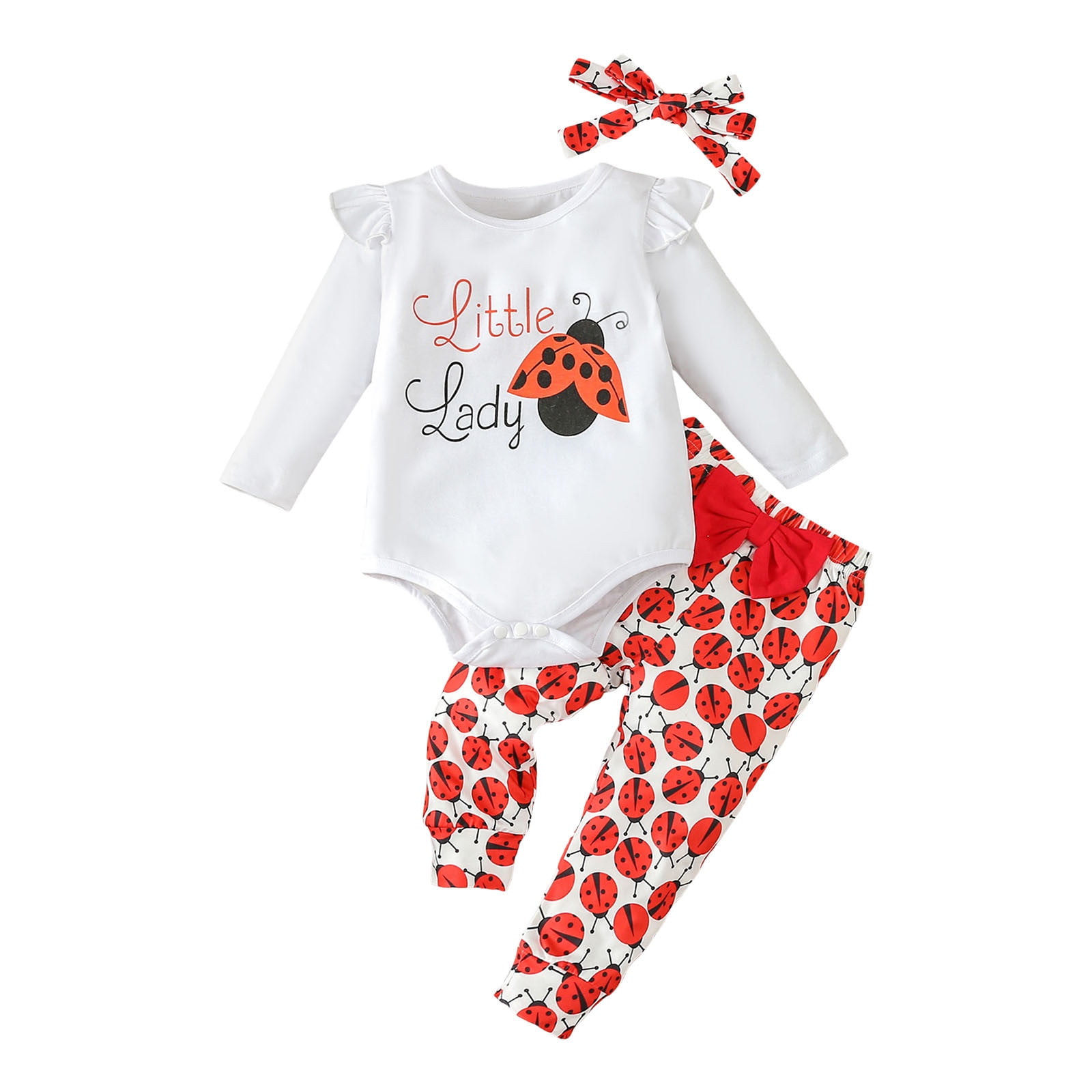 Baby Girl Outfits 1824 Months Infant Long Sleeve Letter Romper