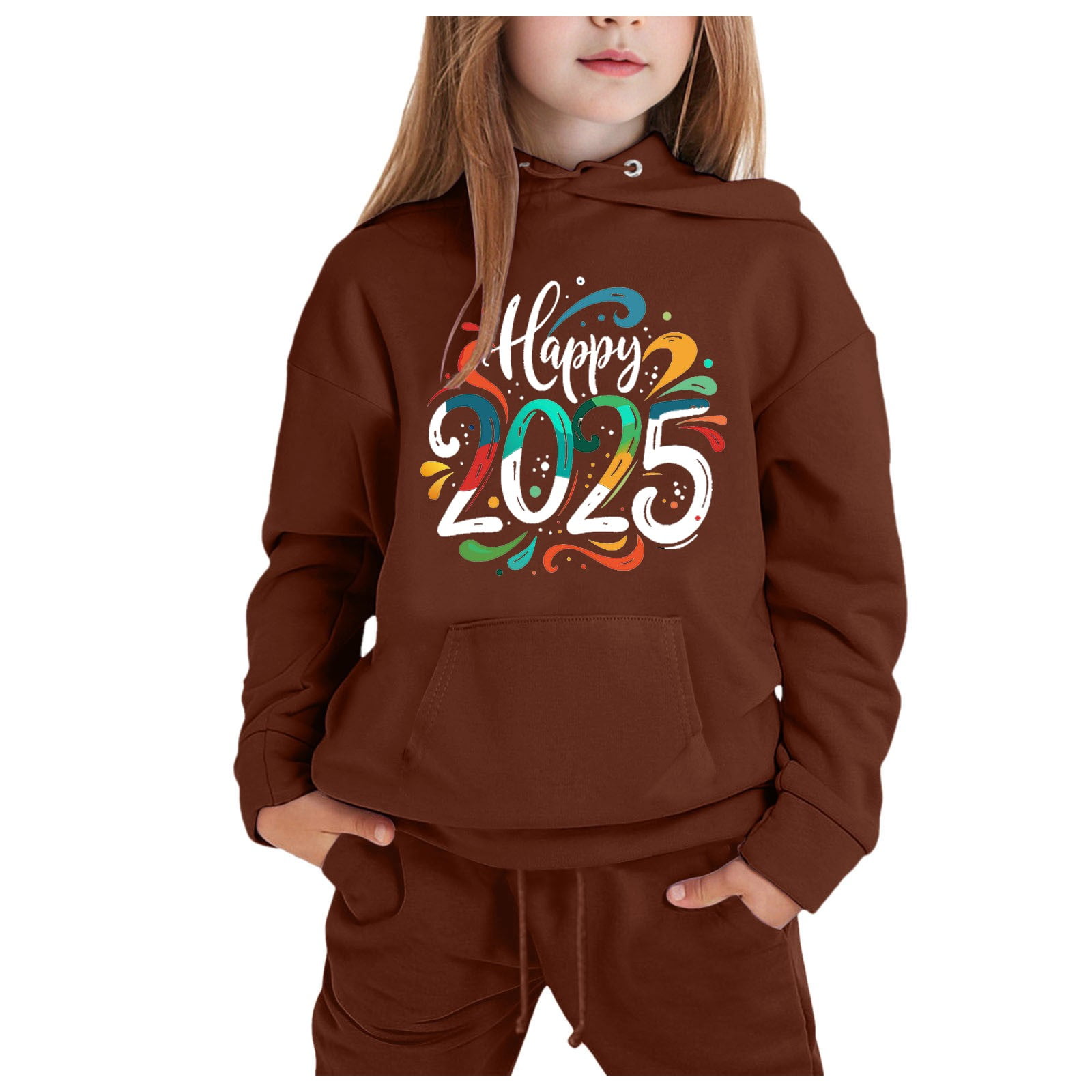 Baby Girl Outfits Boys Casual Fashion Long Sleeve 2025 New Year Hooded