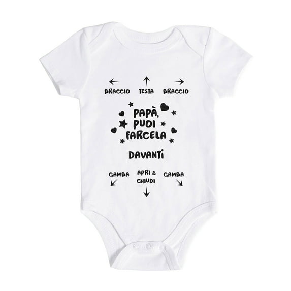 Baby Girl Outfits Funny Cartoon Print Short Sleeve Bodysuit Baby Boy Gifts for Baby Girls 0-3 Months