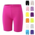 thumbnail image 1 of Baby Girl Pants Girls Summer Elastic Waist Safety Shorts Breathable Soft Play Purple 9-10 Years, 1 of 3