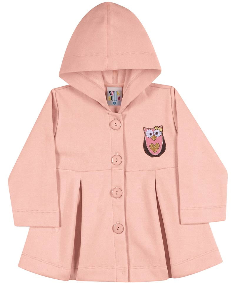 Baby Girl Pea Coat Newborn Winter Jacket Infant Sweater Pulla Bulla 3