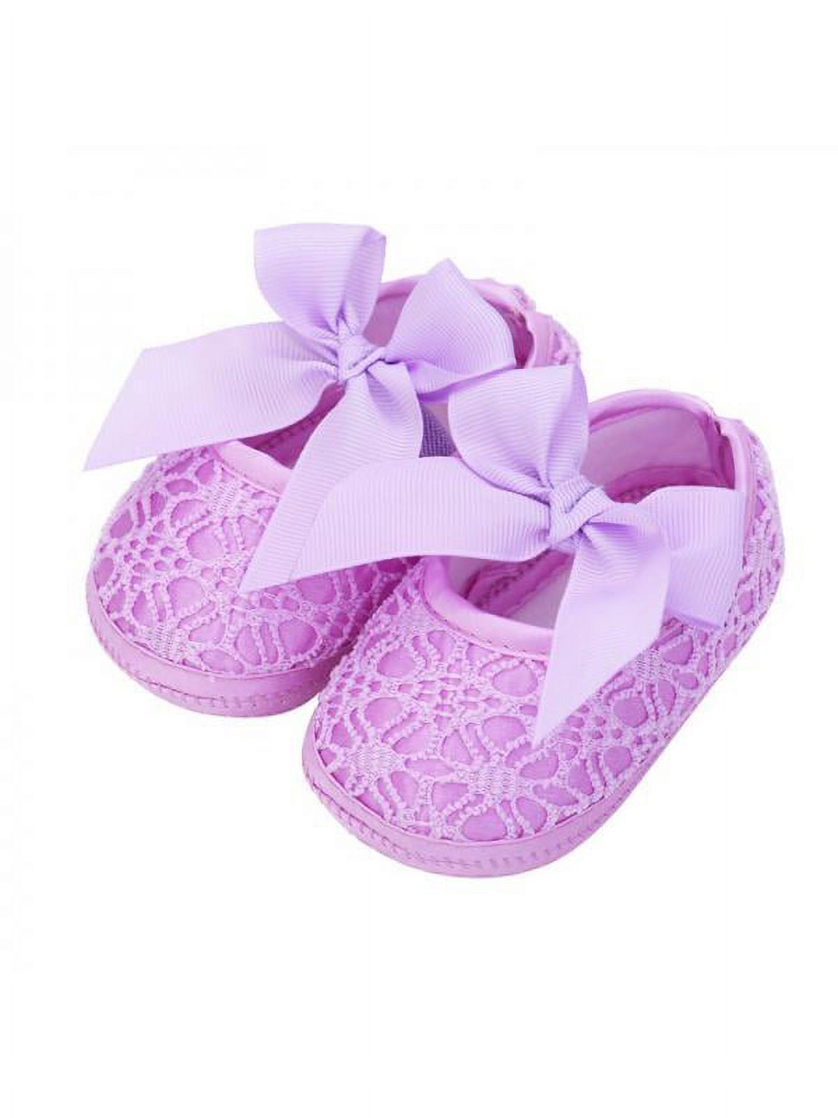 Baby Girl Princess Shoes Lace Mesh Sneakers Toddler Soft Soled First Walker - image 1 of 2