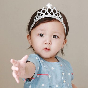 Princess Birthday Crown Headband Lace Birthday Crown