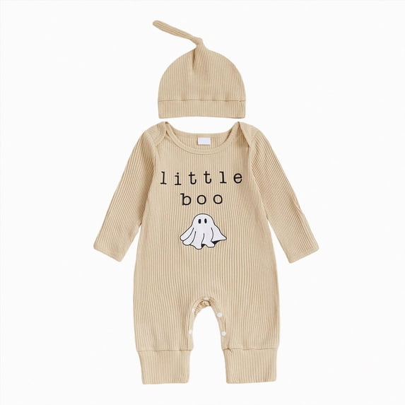 Baby Girl Romper Newborn Infant Fall Clothes Letter Embroidery Long Sleeve Crew Neck Jumpsuit