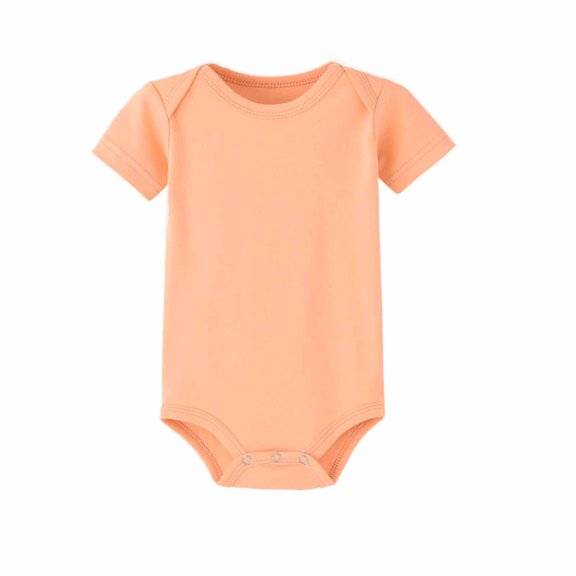 Tbopshirt Baby Girl Romper,Summer Toddler Baby Girls Boys Short Sleeve Solid Color T-Shirt Jumpsuit Romper