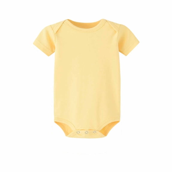 Tbopshirt Baby Girl Romper,Summer Toddler Baby Girls Boys Short Sleeve Solid Color T-Shirt Jumpsuit Romper