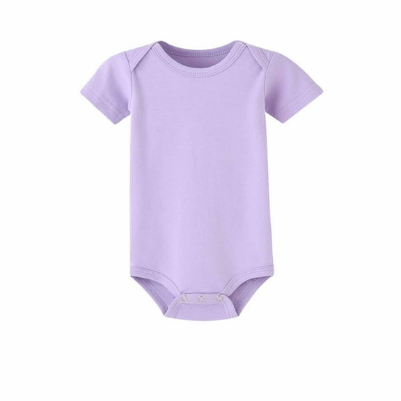 Tbopshirt Baby Girl Romper,toddler Romper,toddler Baby Girls Boys Short Sleeve Solid Color T-Shirt Jumpsuit Romper,Baby Clothes