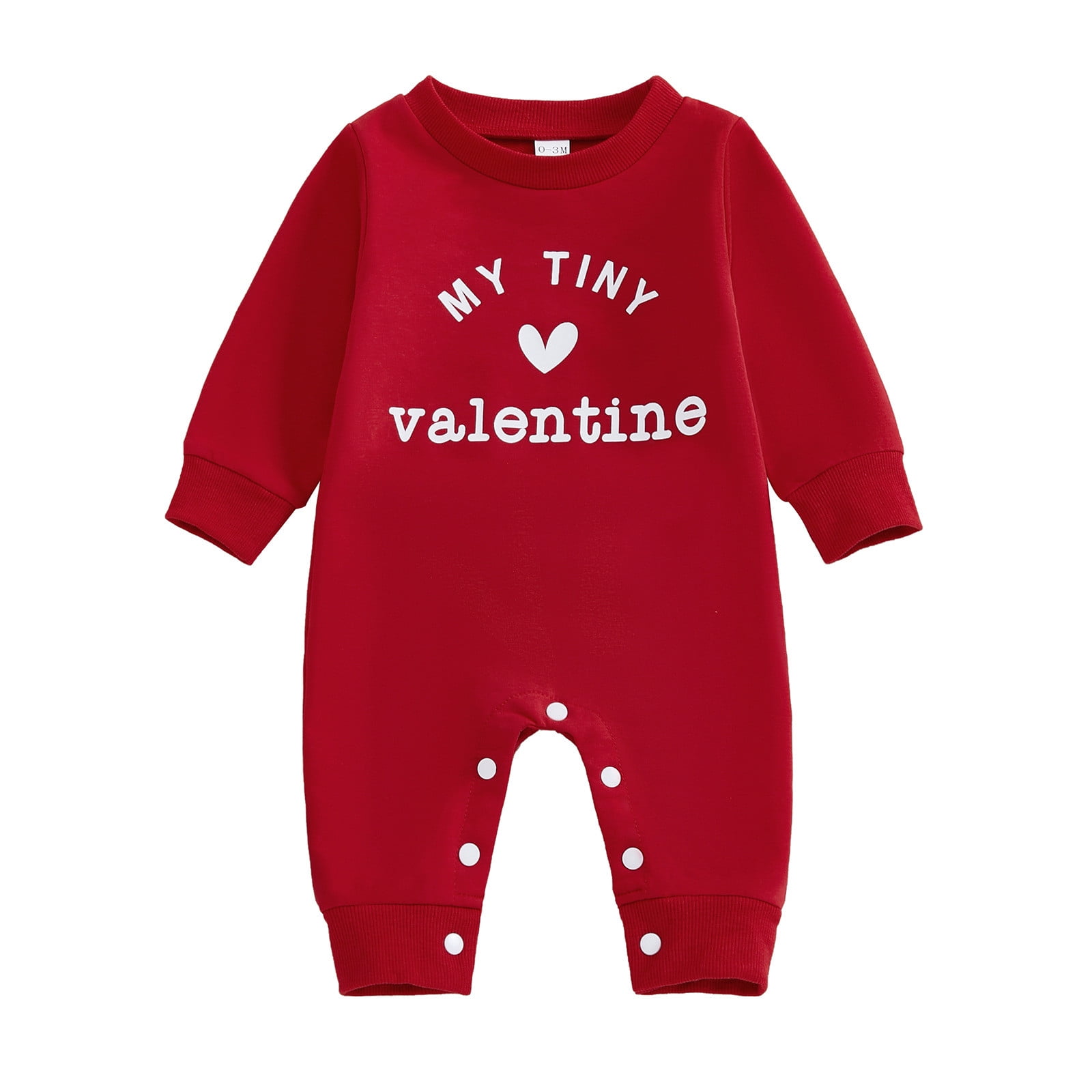 Baby Girl Rompers Newborn Boy Fall Winter Button Long Sleeve Jumpsuit ...
