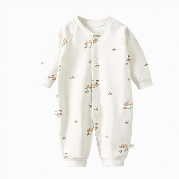 Baby Girl Rompers Newborn Clothes With Snap Button