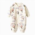 thumbnail image 1 of Baby Girl Rompers Newborn Clothes With Snap Button, 1 of 5