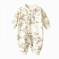 thumbnail image 1 of Baby Girl Rompers Newborn Clothes With Snap Button, 1 of 5