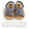 thumbnail image 1 of Baby Girl Sandals Summer Beach Shoe with Headband Set, 1 of 3