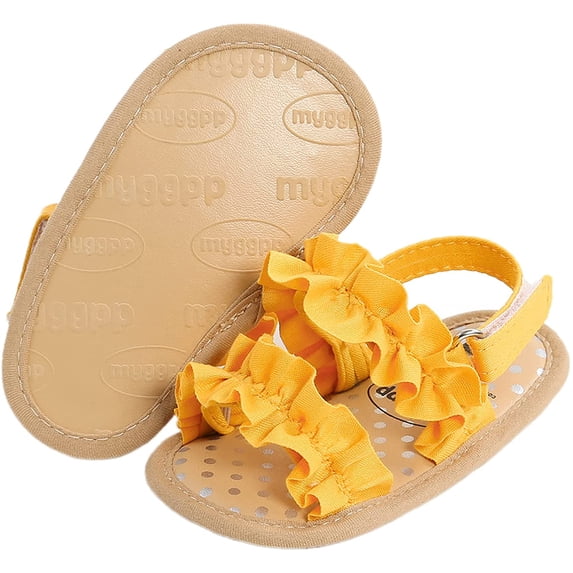 Baby Girl Sandals Summer Crib Shoes Bowknot Soft Sole Infant Girls Princess Dress Flats First Walker Shoes