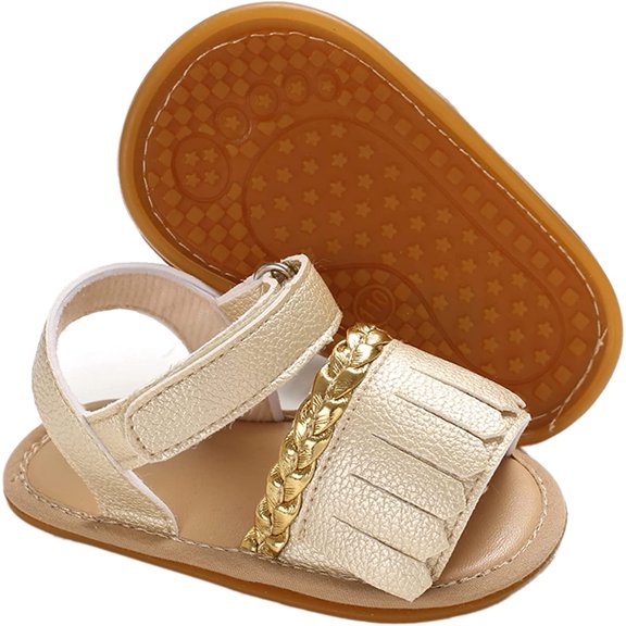 Baby Girl Sandals Summer Crib Shoes Bowknot Soft Sole Infant Girls Princess Dress Flats First Walker Shoes