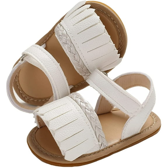 Baby Girl Sandals Summer Crib Shoes Bowknot Soft Sole Infant Girls Princess Dress Flats First Walker Shoes