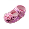 thumbnail image 1 of Baby Girl Shallow Floral Printed Cotton Canvas Shoes Slip On Newborn Crib Soft Sole Casual Sneaker First Walkers Toddler Shoes, 1 of 5
