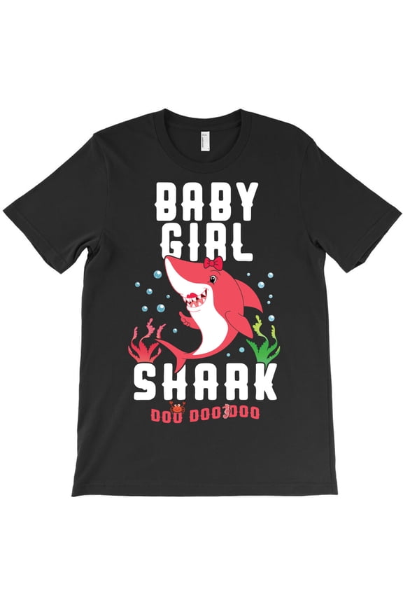 Baby Girl Shark Family Matching, Funny Animal Song Parody G22829 Unisex T-Shirt, Up to Size 5XL