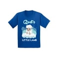 thumbnail image 1 of Baby Girl Shirts - 6M 12M 18M 24M - God's Little Lamb Christian Tshirt, 1 of 3