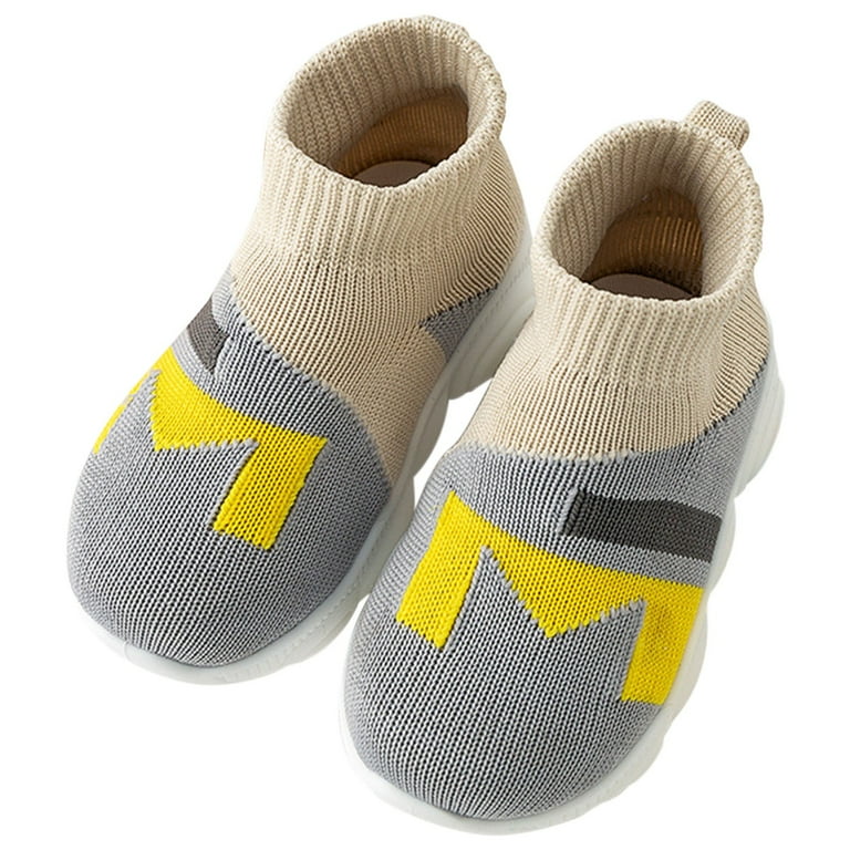 Baby Girl Shoes Size 2.5 Baby Shoes Soft Bottom Non Slip Toddler Shoes Baby Shoes Male 0 1 3 Years Old Children S Spring and Autumn Indoor Floor Shoes
