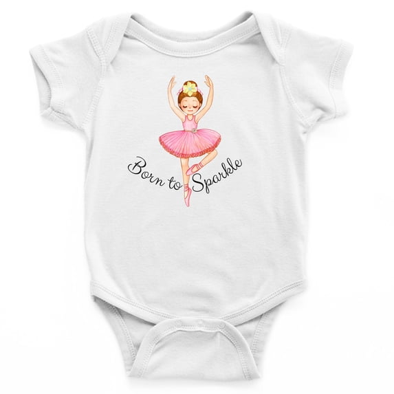 Baby Girl Short Sleeve Bodysuits, Sizes 12 Months