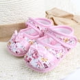 thumbnail image 1 of Baby Girl Spring and Fall Bowknot Floral Single Shoes Newborn Non-slip Square Shoes, 1 of 3