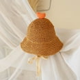 thumbnail image 1 of Baby Girl Straw Hat Outdoor Baby Sun Protection Hats Summer Heart Beach Cap for Infant Toddler Girls 2-6 Years, 1 of 1