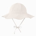 thumbnail image 1 of Baby Girl Sun Hat Summer Foldable Beach Hats Sun Wide Brim Toddler Bucket Hat Cap,2-4 Years,Beige Hat, 1 of 4