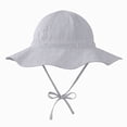 thumbnail image 1 of Baby Girl Sun Hat Summer Foldable Beach Hats Sun Wide Brim Toddler Bucket Hat Cap,4-6 Years,Navy Hat, 1 of 4