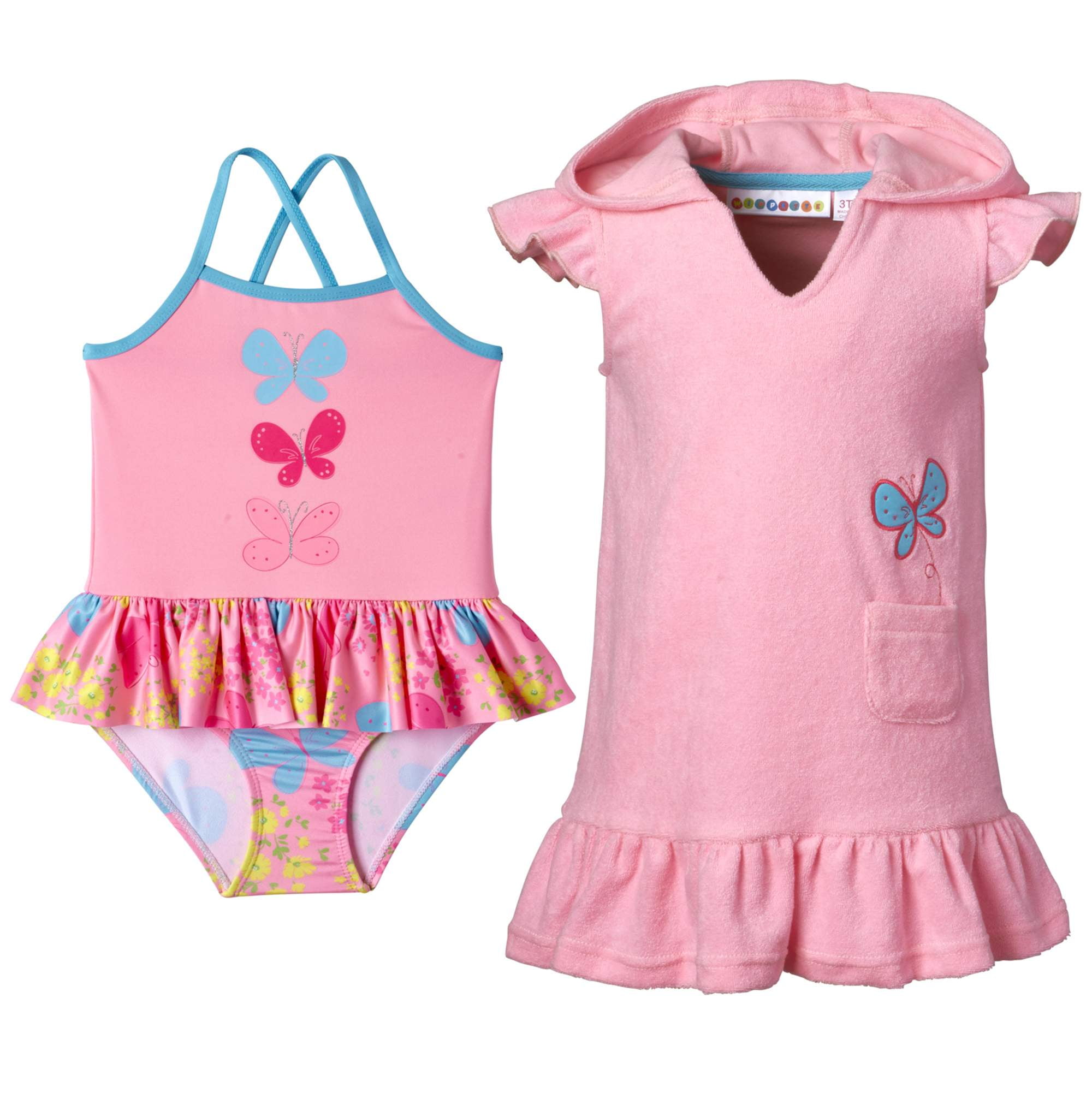 Infant girl swim cover hotsell up