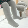 thumbnail image 1 of Baby Toddler Girls Cable Knit Tights Non- Lined Footed Leggings Tights Pantyhose Winter Warm Thick Stocking Pants for Birthday Gifts, 1 of 4