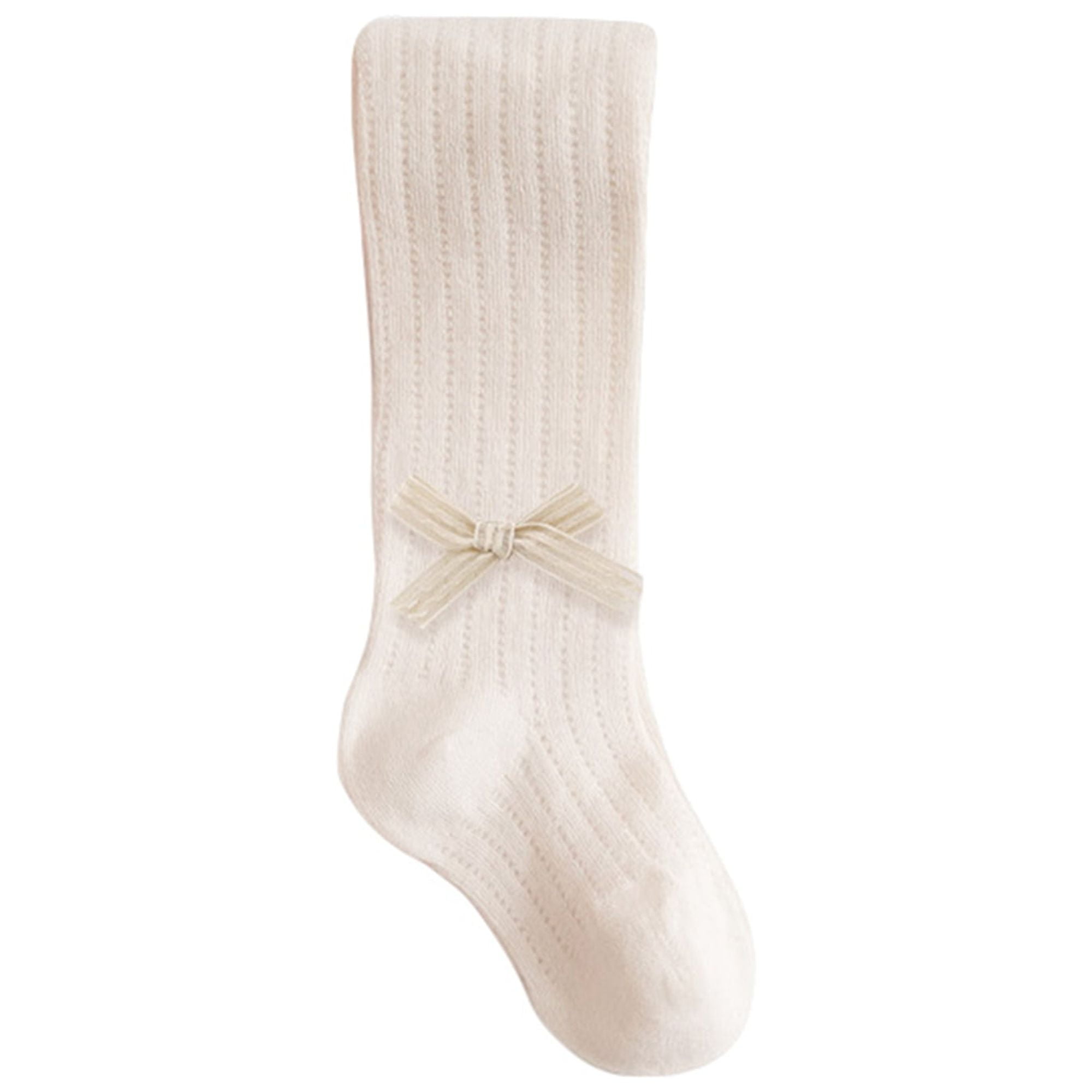 Baby Girl Tights Bow Pantyhose Thin Mesh Stockings Footed Leggings