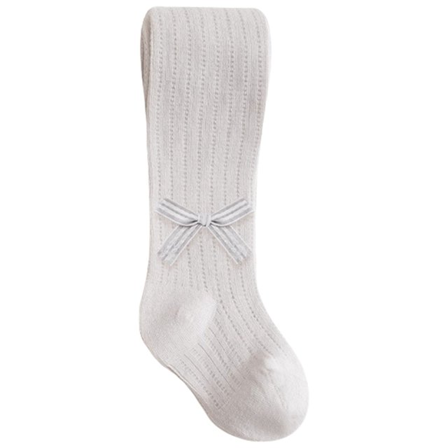 Baby Girl Tights Bow Pantyhose Thin Mesh Stockings Footed Leggings