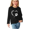 Baby Girl Tops On Sale Girls Long Sleeve Prints Shirts Cute Crewnecks