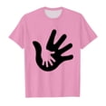 Baby Girl Tshirt Tpo Summer Short Sleeve Round Neck Casual Loose Prints