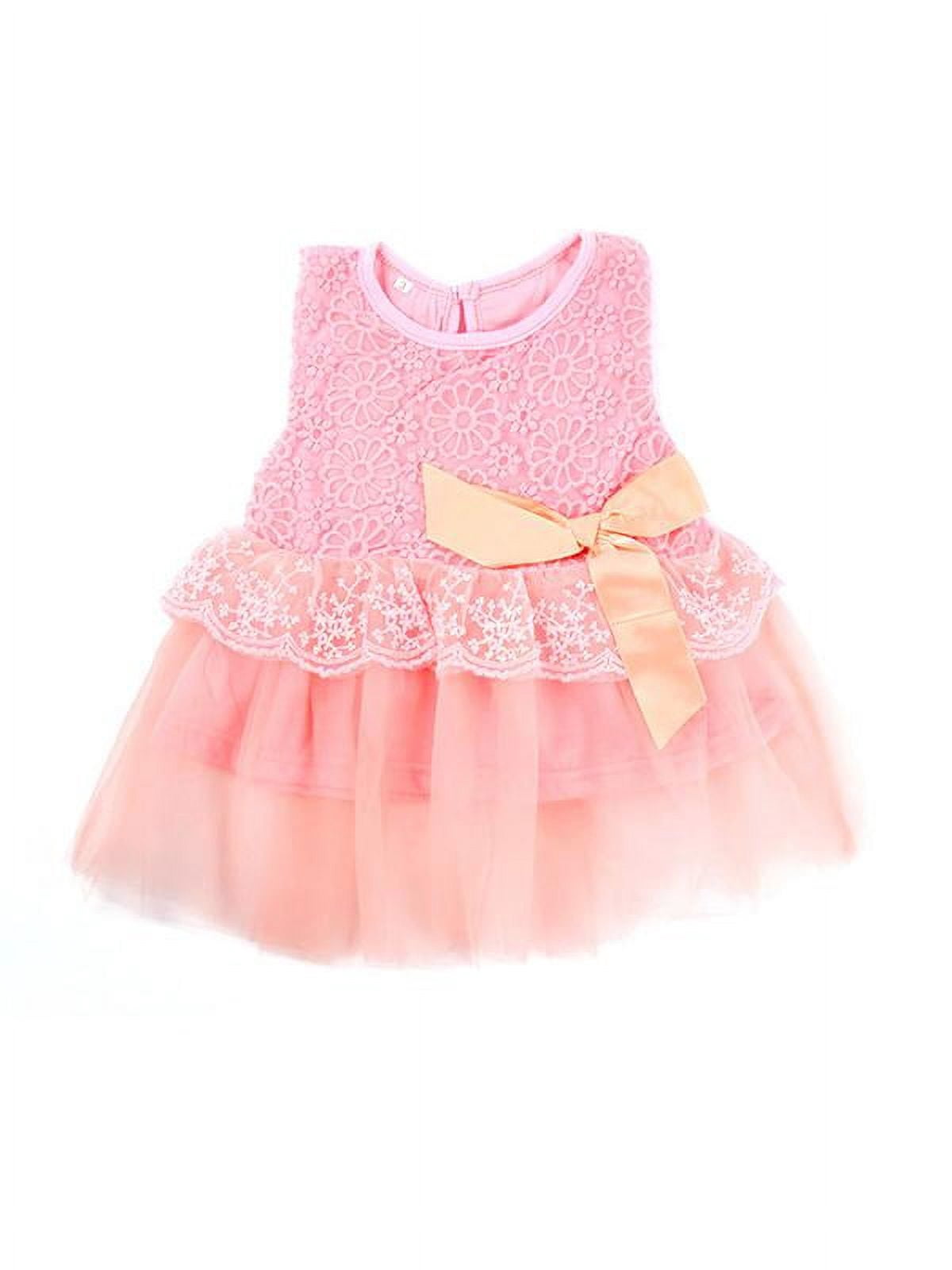 Tulle Knee-length Baby Girl Dress