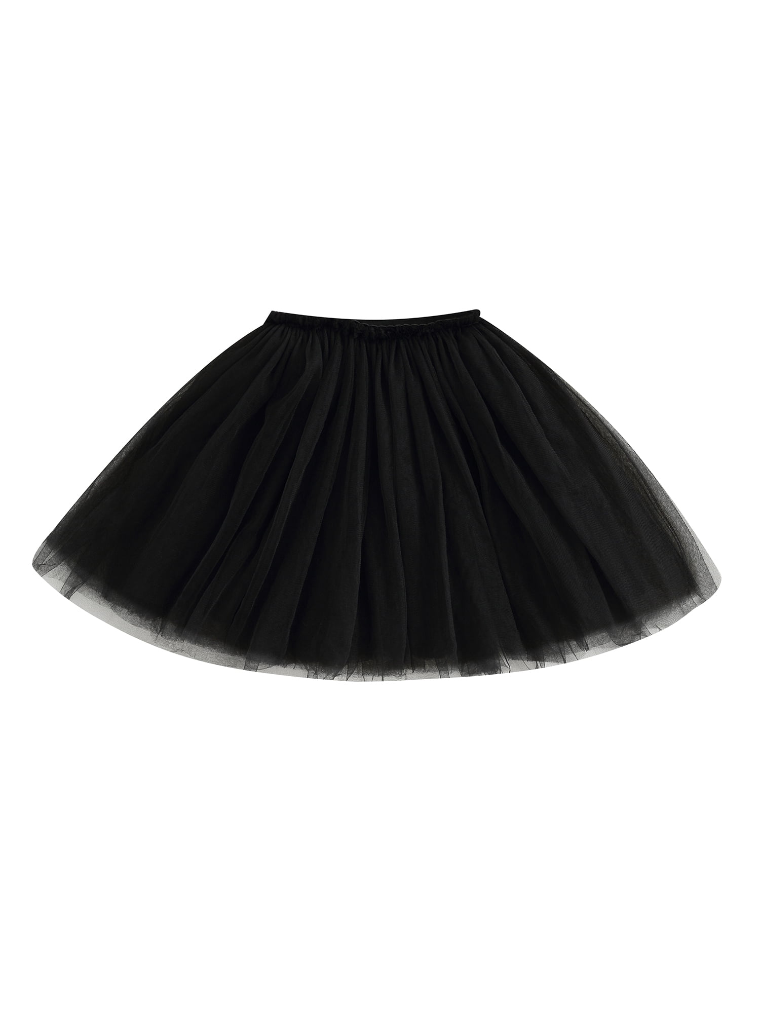 Baby Girl Tulle Mini Skirt Toddler Solid Color Tutu Dancing Skirt ...