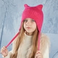 thumbnail image 1 of Baby Girl Winter Hat Knit Caps Warm Baby Hat Hats Baby Beanie, 1 of 3