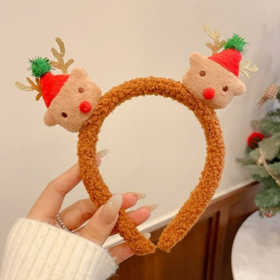 Baby Girl Headbands,Holiday Hair Clips Cute Girls Hair Clips Girls Clips And Winter Sense Bangs Clips Christmas Hair Cards Headdresses