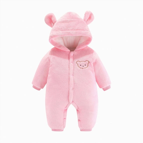 Baby Girl romper, Long Sleeve Baby Clothes, Footless Jumpsuit