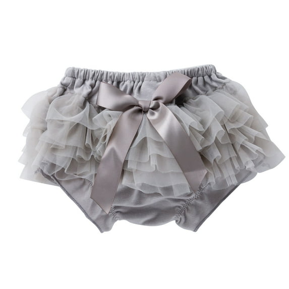 Baby Girl's Shorts Lace Ruffle Cute Pull-On Bloomers Knickers