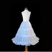 Baby Girl's Tutu Petticoat Skirts Infant Single Layer Tutus Fluffy Ballet Underskirt for Wedding Ball Gown