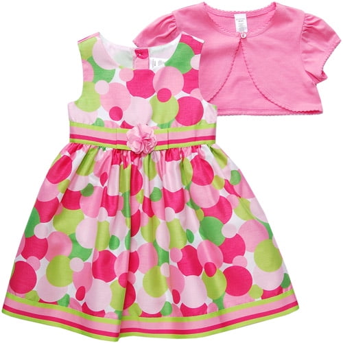 Baby girl 2025 shrug dress set