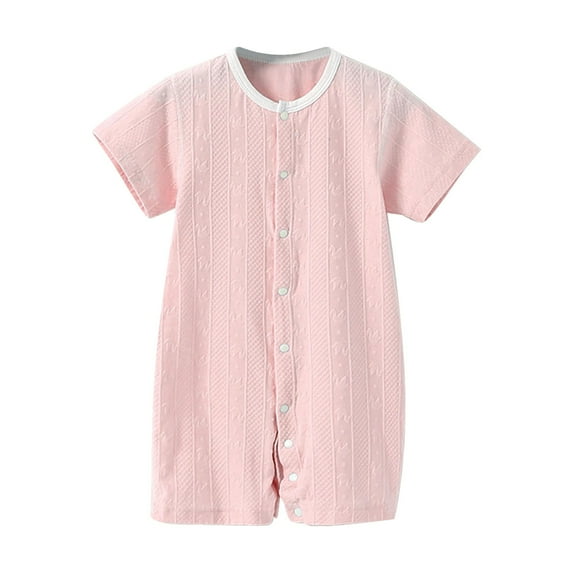 Baby Girls And Boys Short Sleeve Born To Crawl Off Roading Cute Bodysuit Baby Romper Boys Bodysuits Pink 12 Months-18 Months