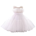 thumbnail image 1 of Baby Girls Birthday Party Princess Tulle Dress Toddler Wedding Bridesmaid Ball Gown 0-6T, 1 of 7