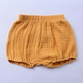 thumbnail image 1 of Baby Girls Boys Bloomers Newborn Toddler Kids Unisex Cotton Linen Shorts Solid Color Cute PP Pants, 1 of 7