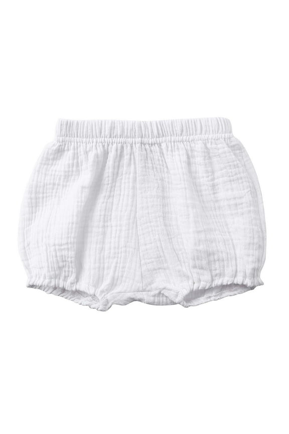 Baby Girls Boys Bloomers Newborn Toddler Kids Unisex Cotton Shorts Solid Color Cute Triangle Pants Loose Harem Shorts