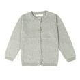 thumbnail image 1 of Baby Girls Boys Button-Down Cardigan Toddler Cotton Knit Uniform Sweater 1-7T Kids,Gray, 1 of 7