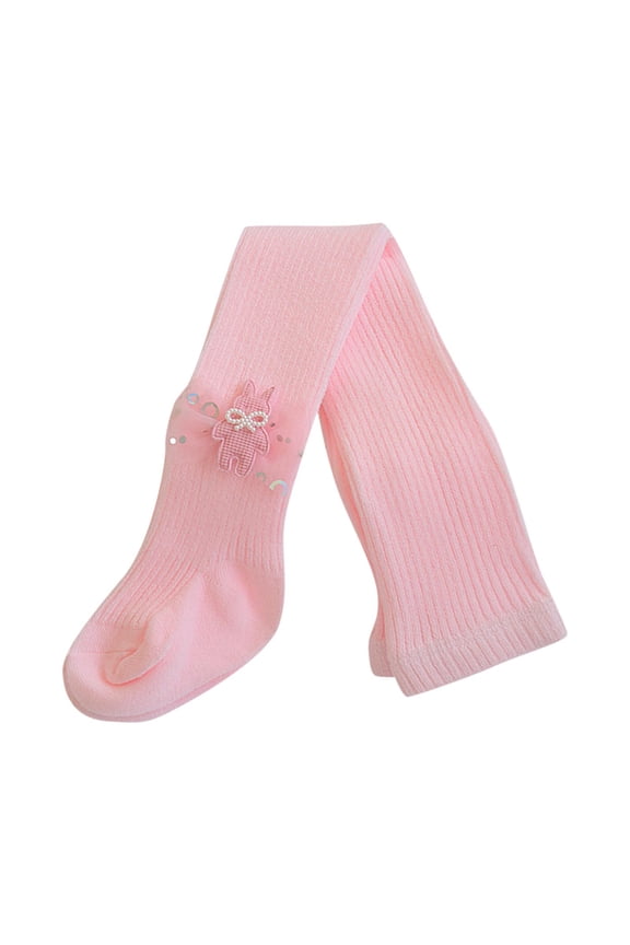 Baby Girls Boys Cotton Pants Tights Panties Stockings Leggings Pink 4-5 Years