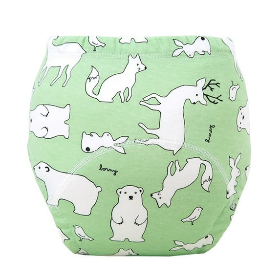 Baby Girls Boys Cotton Training Pants Toddler Potty Training Underwear for Boys and Girls 6M-2T, 1/3 Pack