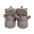 thumbnail image 1 of Baby Girls Boys Cozy Fleece Booties Elephant Design Newborn Shoes Infant Footwear (Gray Elephant, 6-12 Months), 1 of 13